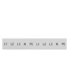 SIEMENS - SIE8WH81203AA15 TARGHETTA FRONT. 6,2MM LONG. L1,L2,L3,P