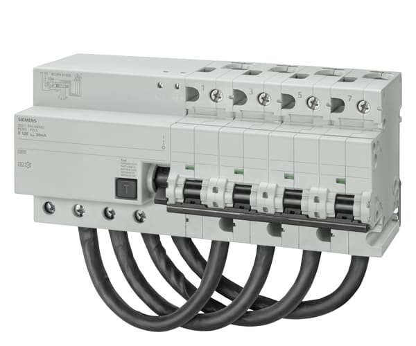 SIEMENS SIE5SU13446KK82 MTD 4P ICN10KA ICU 20KA B125 TIPO A 30MA