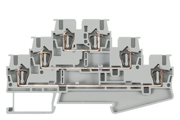 SIEMENS SIE8WH20300AF00 MORSETTO A MOLLA A 3 LIV.2,5MMQ,GRIGIO