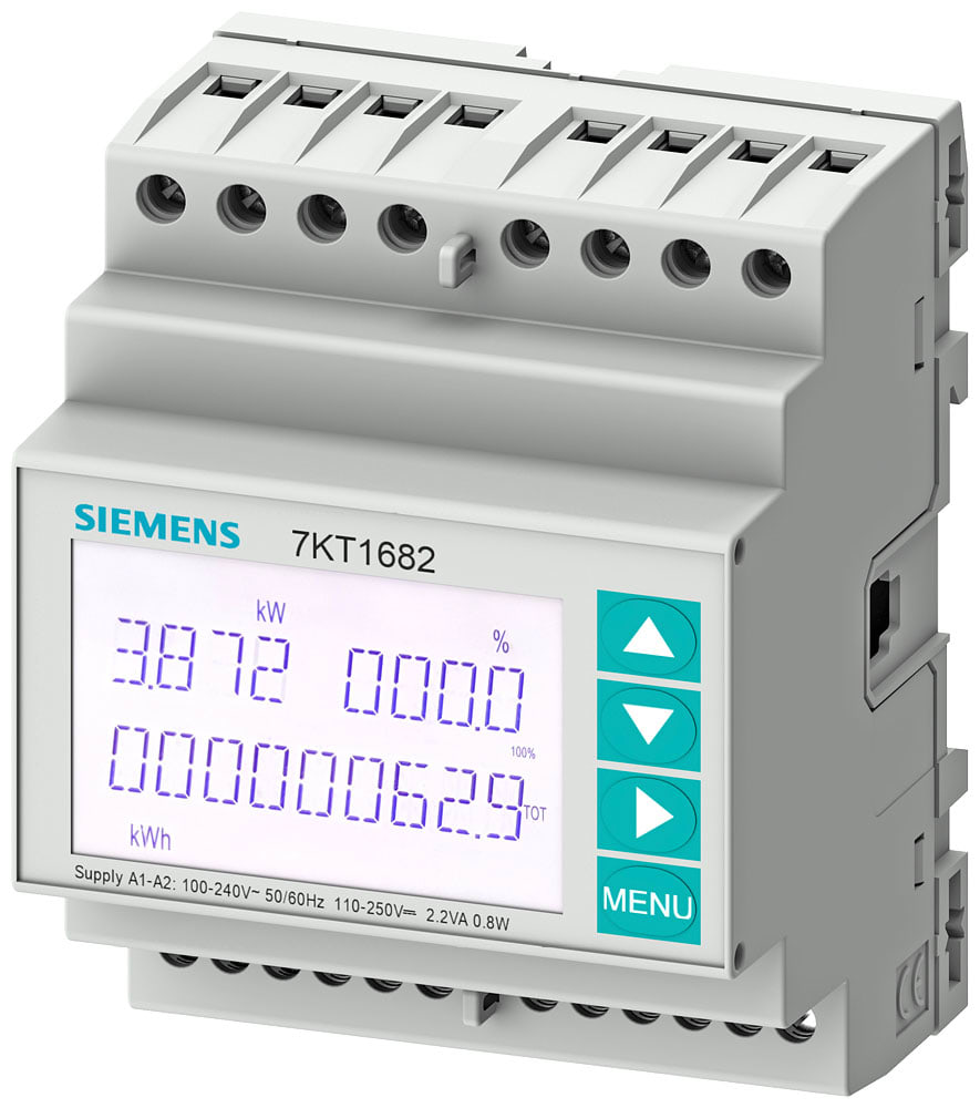 SIEMENS SIE7KT1681 PAC1600 MULTIMETRO GUIDA DIN
