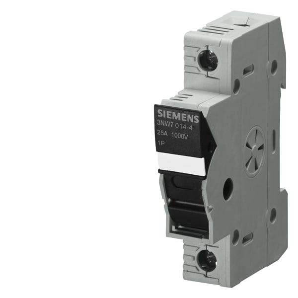 SIEMENS SIE3NW70144 BASE PORTAFUS.FOTOV.1P 1000VCC 25A LED