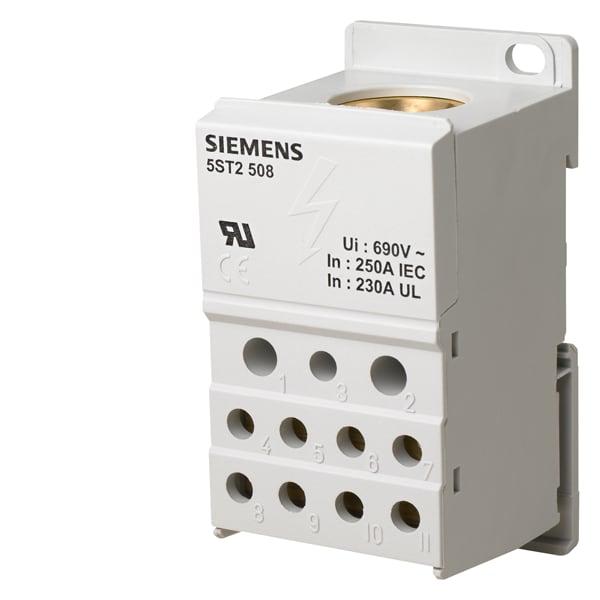 SIEMENS SIE5ST2508 BLOCCO DISTRIB. MOD. 1POLO 250A