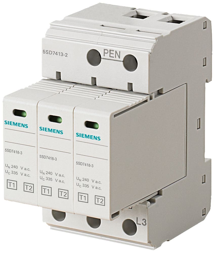 SIEMENS - SIE5SD74132 SCARIC.T1/T2 3P TN-C 37,5KA 3UM