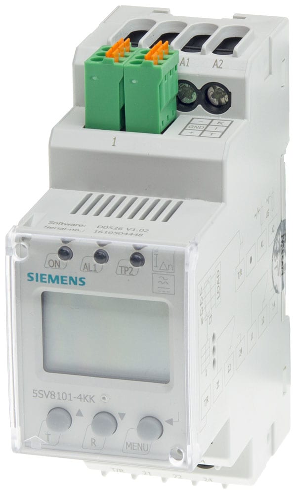 SIEMENS SIE5SV81114KK MRCD DIG.TOR.SEP.TIPO B AUX 24VCC 2UM