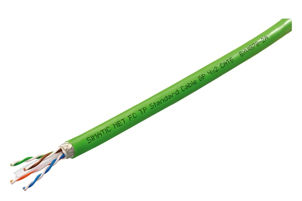 SIEMENS SIE6XV18702E IE FC TP STANDARD CABLE 4X2 SOLD BY M