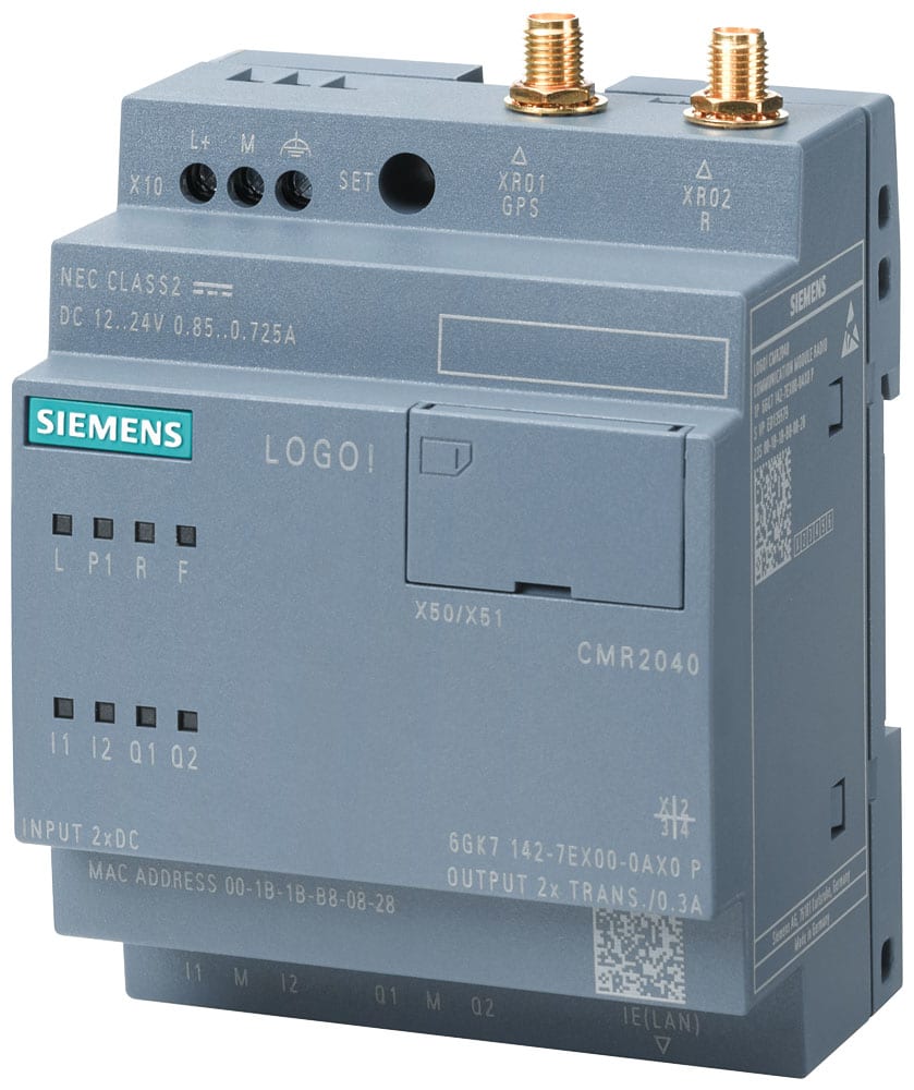 SIEMENS SIE6GK71427EX000AX0 COMMUNICATION MODULE LOGO! CMR2040