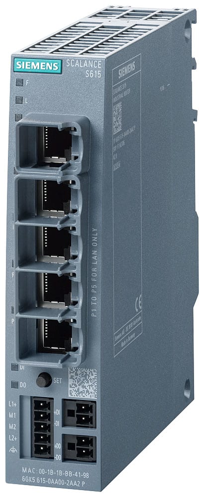 SIEMENS SIE6GK56150AA002AA2 SCALANCE S615 LAN-ROUTER