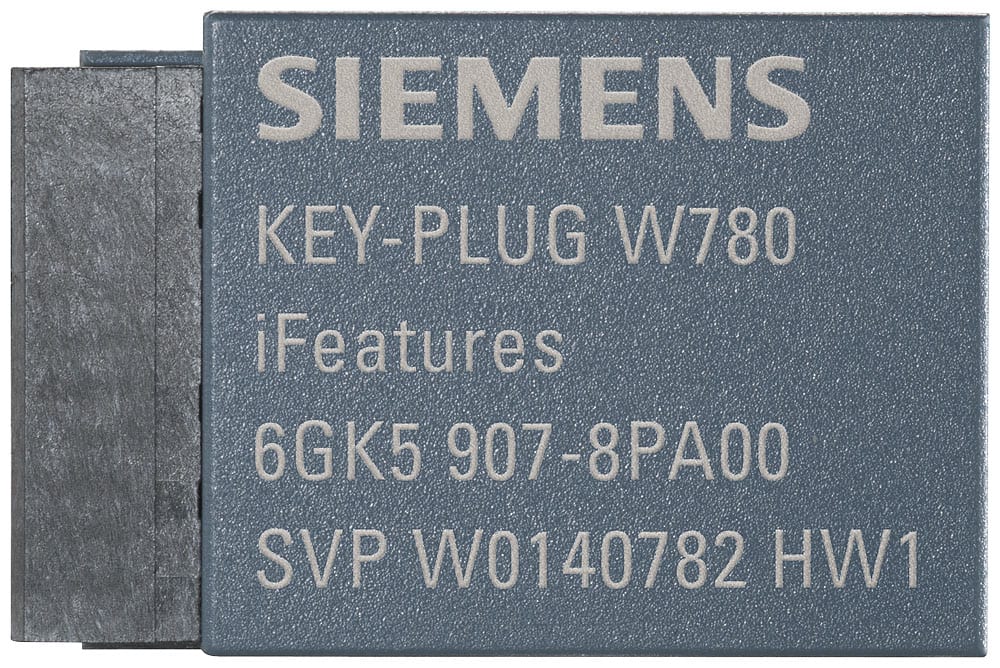 SIEMENS SIE6GK59078PA00 KEY-PLUG W780 IFEATURES