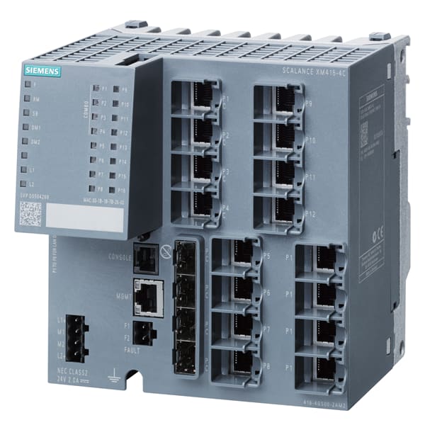 SIEMENS SIE6GK54164GR002AM2 SCALANCE XM416-4C