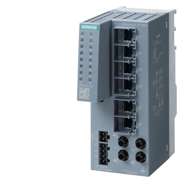 SIEMENS SIE6GK51062BB002AC2 SIMATIC NET SCALANCE XC106-2
