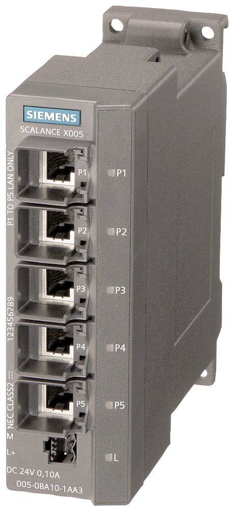 SIEMENS - SIE6GK50050BA101AA3 SIMATIC NET SCALANCE X005