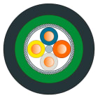 SIEMENS - SIE6XV18712G IE GROUND CABLE 2X2 SOLD BY THE M