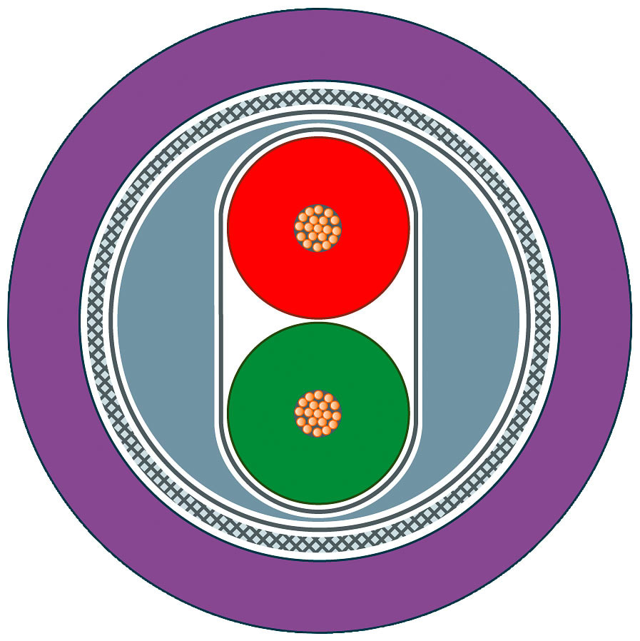 SIEMENS - SIE6XV18312L PB FC TRAILING CABLE SOLD BY THE M