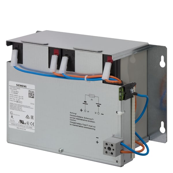 SIEMENS SIE6EP19356MF01 SITOP BATTERY MODULE 24 V/12 AH