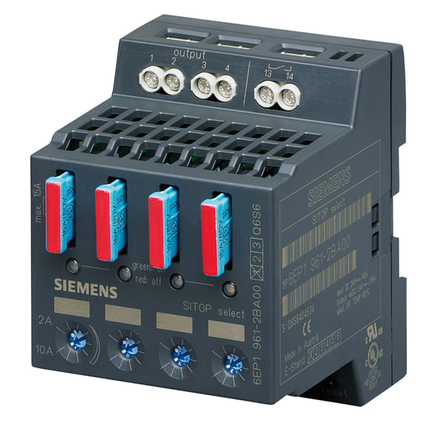 SIEMENS SIE6EP19612BA00 SITOP SELECT DIAGNOSIS MODULE