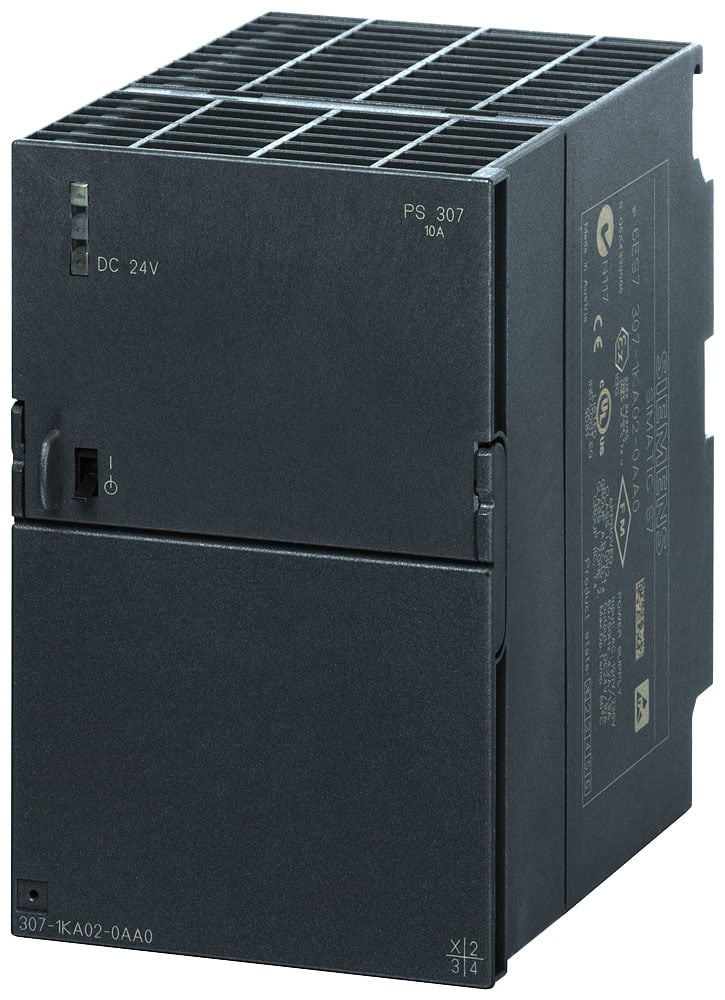 SIEMENS - SIE6ES73071KA020AA0 POWER SUPPLY PS307 24 V/10 A