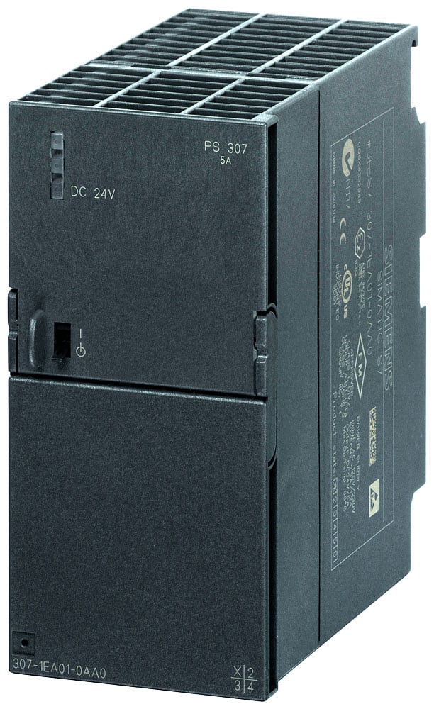 SIEMENS - SIE6ES73071EA010AA0 POWER SUPPLY PS307 24 V/5 A