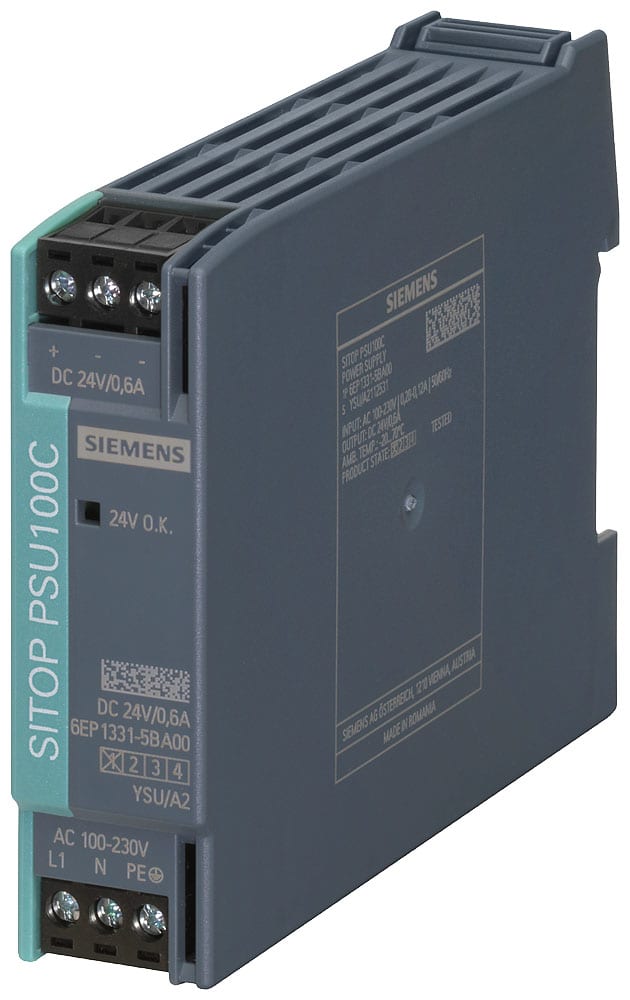 SIEMENS - SIE6EP13315BA00 SITOP PSU100C 24 V/06 A
