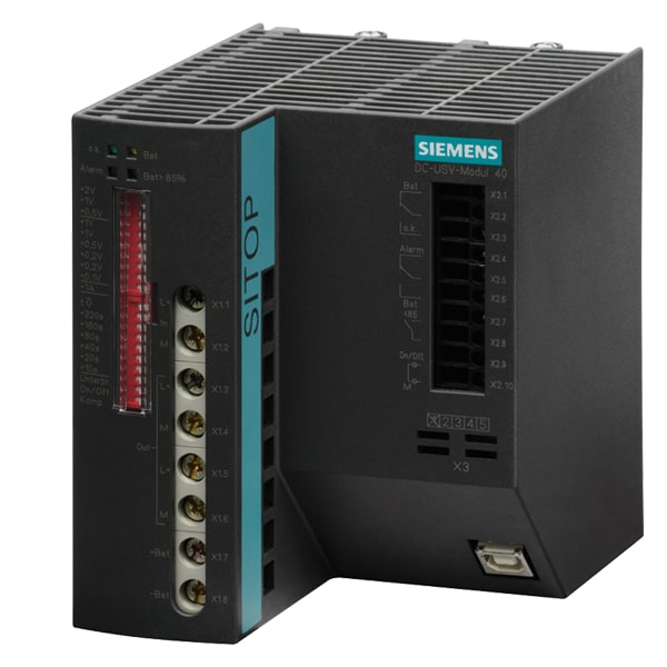 SIEMENS SIE6EP19312FC21 SITOP DC UPS MODULE 40A WITHOUT INTERF