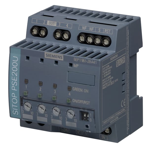 SIEMENS SIE6EP19612BA41 SITOP PSE200U SELECTIVITY MODULE 10A