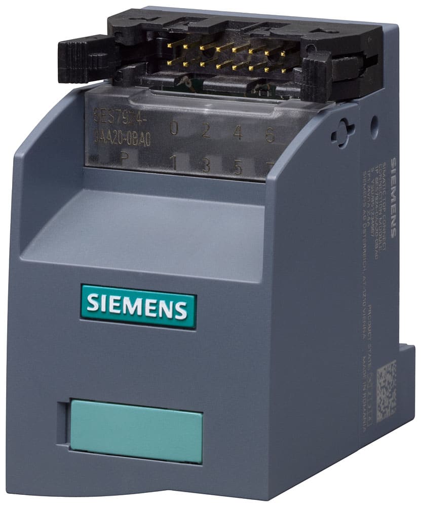SIEMENS SIE6ES79240AA200BC0 TERMINAL BLOCK TP1 W LED PUSH-IN TERM.