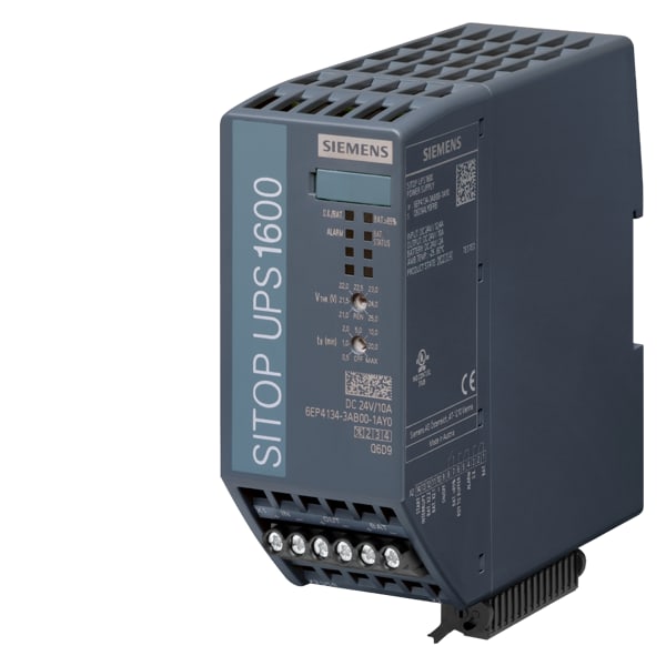 SIEMENS SIE6EP41343AB001AY0 SITOP UPS1600 24 V DC/10 A, USB