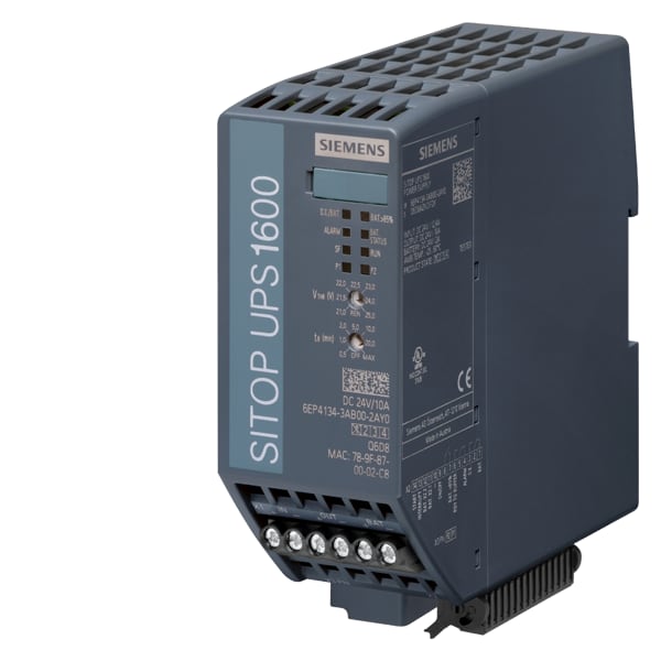 SIEMENS SIE6EP41343AB002AY0 SITOP UPS1600 24V/10A ETHERN/PROFIN.