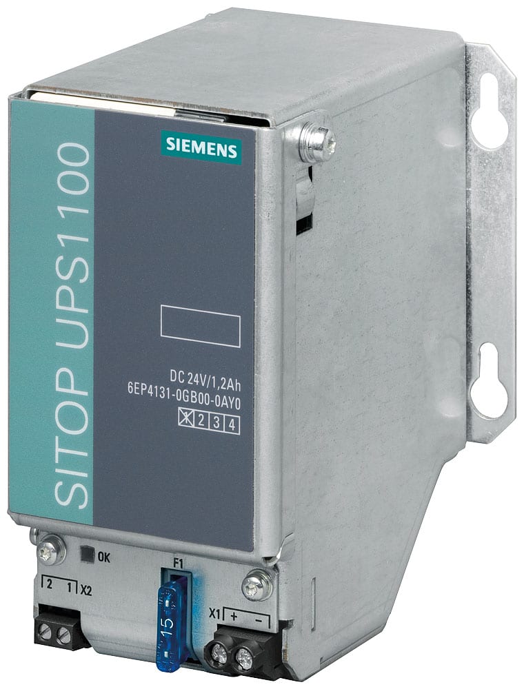 SIEMENS SIE6EP41310GB000AY0 SITOP UPS1100 MOD. BATTERIA 24V 1.2AH
