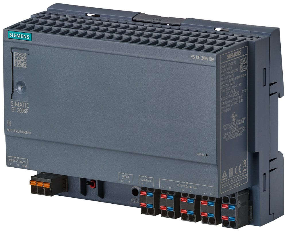 SIEMENS - SIE6EP71336AE000BN0 SIMATIC ET 200SP PS 24V/10A