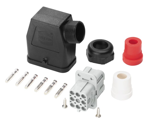 SIEMENS SIE3RK19020CA00 PRESA 9 POLI-2,5MM2 COMPLETA X AVV