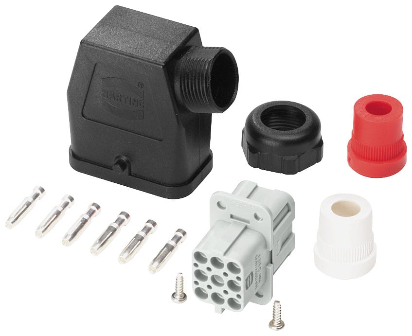 SIEMENS - SIE3RK19020CA00 PRESA 9 POLI-2,5MM2 COMPLETA X AVV