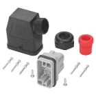 SIEMENS - SIE3RK19020CE00 Set di connettori, collegamento del motore 8 x 1,5 mm², a 9 poli, completo con ingresso cavi PG16