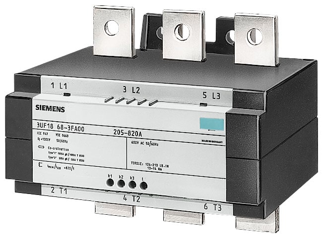 SIEMENS SIE3UF18683GA00 TRASF.AMPER.X 3UB1 205-820A