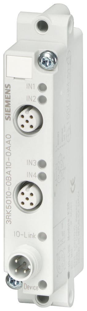 SIEMENS - SIE3RK50100BA100AA0 IO-LINK MODULO K20, 4DI-M12