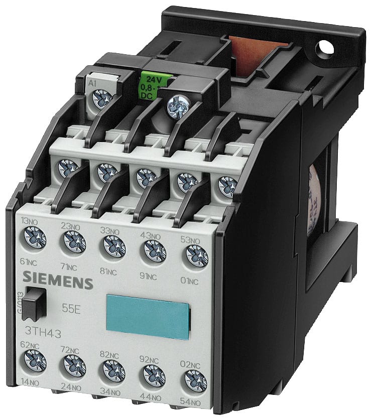 SIEMENS SIE3TH43100BB4 CONT.AUS.10A 10L 24VCC
