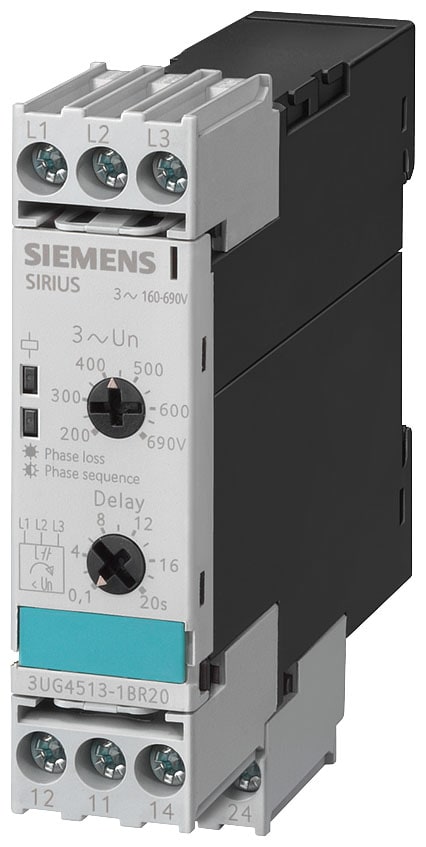 SIEMENS - SIE3UG45131BR20 RELECONTR. RETE 3X 160-690V