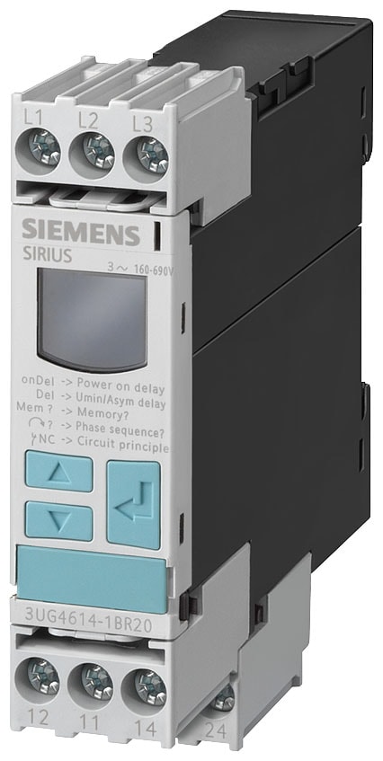 SIEMENS - SIE3UG46161CR20 RELECONTR. TENSIONE TRIF. 3X 160-690V