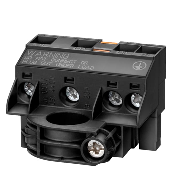 SIEMENS SIE3RT19004RE01 CONNETX CONT. S00-S0