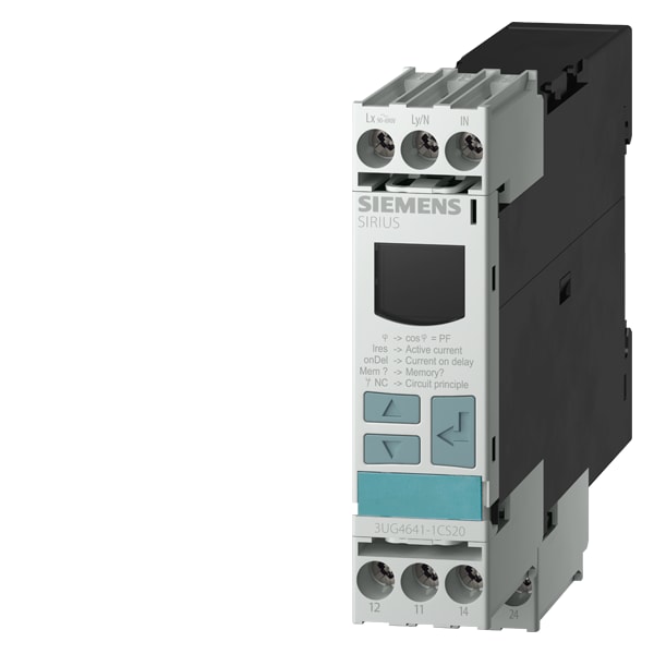 SIEMENS SIE3UG46411CS20 RELE CONTR.CORR.ATT.E FAT.POT.90-690VAC