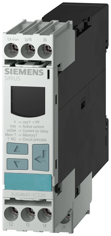 SIEMENS - SIE3UG46411CS20 RELE CONTR.CORR.ATT.E FAT.POT.90-690VAC
