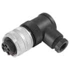 SIEMENS - SIE3RK19023DA00 Presa, 7/8 per 24V, connessione a vite, angolata, a 5 poli, 1,5 mm2 max. 9A, IP67