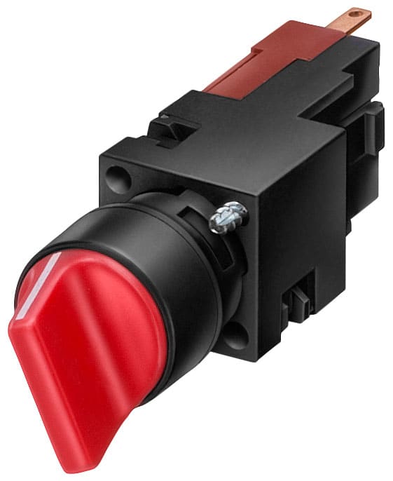 SIEMENS - SIE3SB22102EB01 SEL LEVA 3POS. IMP. NERO 1L 16MM
