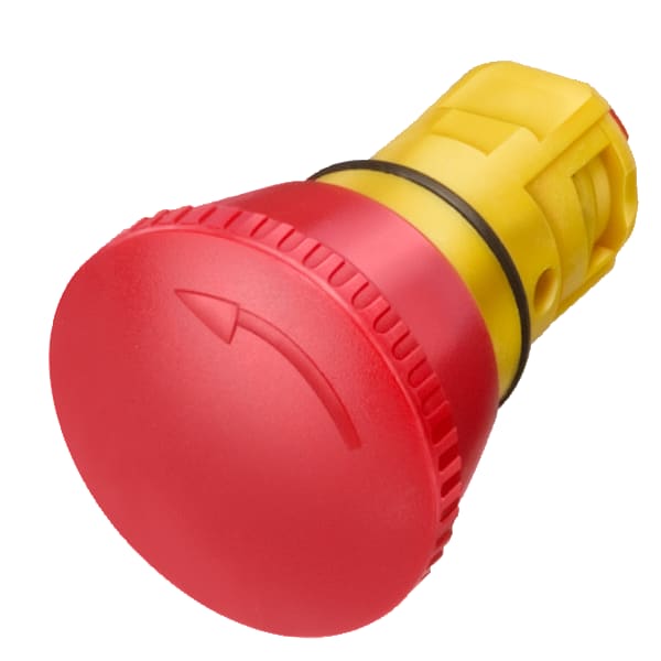 SIEMENS SIE3SB20001AC01 PULS.FUNGO D.28,5MM ROSSO BLOC. 16MM