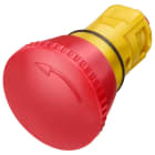 SIEMENS - SIE3SB20001AC01 PULS.FUNGO D.28,5MM ROSSO BLOC. 16MM