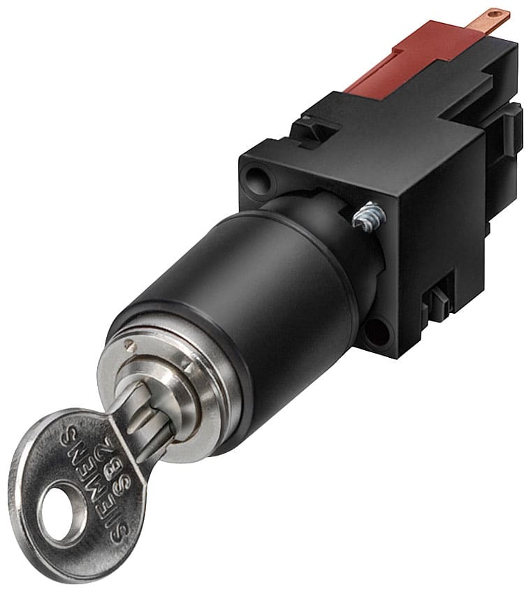 SIEMENS - SIE3SB22104PA01 SEL. CHIAVE 3POS. PERM.1L-1L ESTR.0