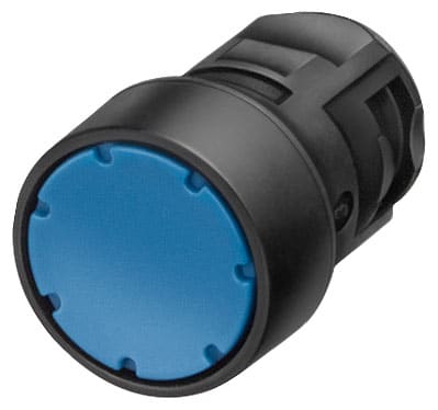 SIEMENS - SIE3SB20010AC01 PULS. LUMIN.PIATTO ROSSO 16MM