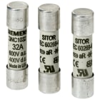 SIEMENS - SIE3NC2263 Cartuccia fusibile cilindrica SITOR, 22x58 mm, 63 A, aR, Un AC: 690 V, Un DC: 700 V