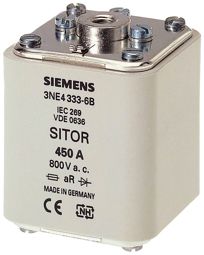 SIEMENS - SIE3NE43336B FUS.SITOR AR 450A /800V (6QG12)