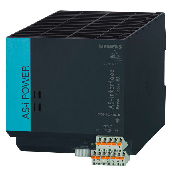 SIEMENS SIE3RX95030BA00 AS-I ALIMENT. 8A SITOP 115-230. ..500V A