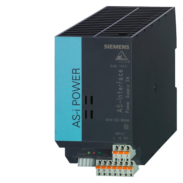 SIEMENS SIE3RX95020BA00 AS-I ALIMENT.5A SITOP DESIGN 115-230V AC
